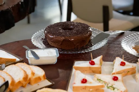 Pães e bolos artesanais